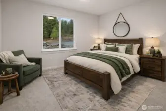 Photos, plans and elevations may be examples representing the community, community  amenities, homes or artist’s renderings that may not accurately represent the actual  condition of a homesite or home as constructed, and may also contain options and  upgrades which are not included in the sale. Trailside Homes reserves the right to make  changes to floor plans, specifications, dimensions, design and elevations without prior  notice. Stated dimensions and square footage, if applicable, are estimated and should  not be used as representations of the home’s actual size