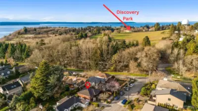 Enjoy daily walks in Discovery Park