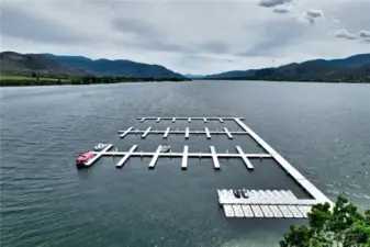 New state of the art Marina.   With new Boathouse opening Summer, 2024