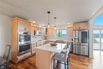 Main floor kitchen