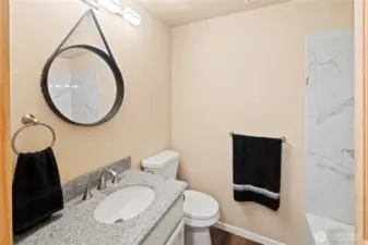 Lower bathroom