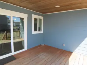Back deck