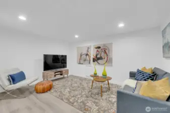 Large Recreation room - Movie nights, sports broadcasts game nights await!    - 8042 19th Ave NW, Seattle, WA 98117