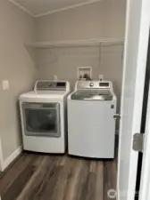 View of utility room from kitchen
