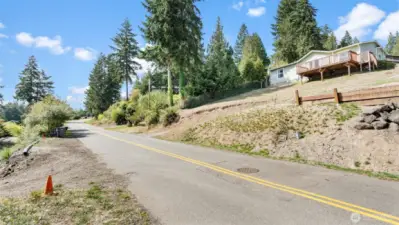 Looking from the street