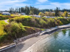 Rocky Point private beach and boat launch