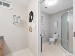 Primary Bath - Separate Shower and Toilet Room