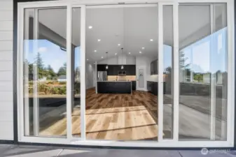 From Patio Looking In