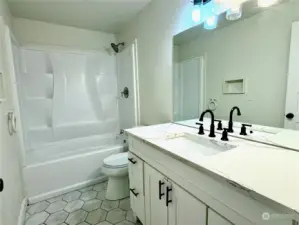 Bathroom, recently remodeled