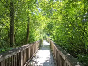 nearby Longfellow Creek trail