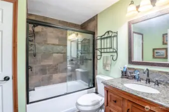 Fully Updated Bathroom On The Left Side Of Hallway