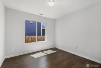 Main level office without staging (it has been removed).