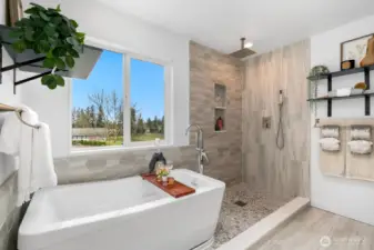 This spa like bath is a dream!
