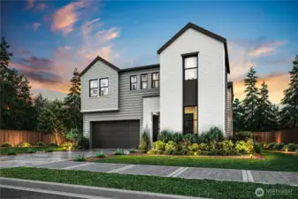 Exterior Rendering- For marketing purposes only. Colors and Features may vary.