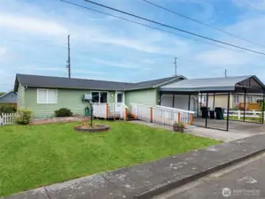 WELCOME HOME | Affordable 3 bed/2 bath home with A/C near Penny Playground, Shaw Aquatics Center in quaint Chehalis, WA. Don't miss out on this amazing opportunity. Grass has been "greened up" with photo editing to show what it looks like during the Spring.