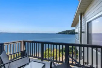 Owner Suite private VIEW deck. Truly the most relaxing place to sit and have your morning coffee or simply relaxing anytime.