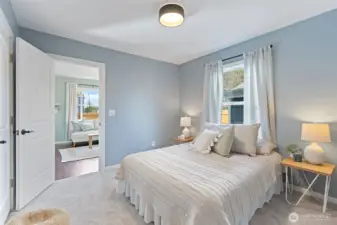 Main floor Bedroom / Office / Flex Space off Living Room