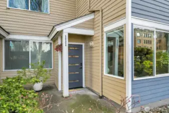 More privacy! A separate entrance makes this condo live like a home. No elevator waits here.
