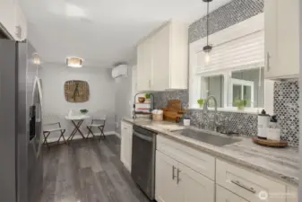 Quartz counter tops!