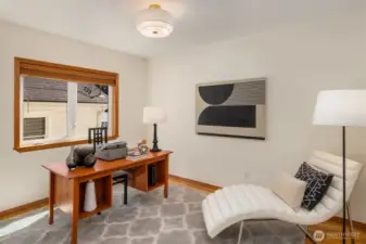 Office located on main floor.