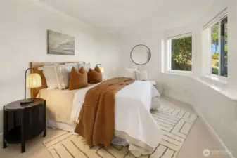 Lower level bedroom