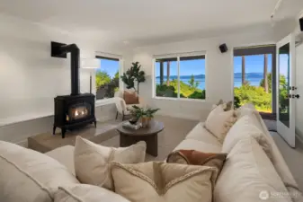Lower level family room