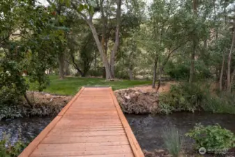 New footbridge