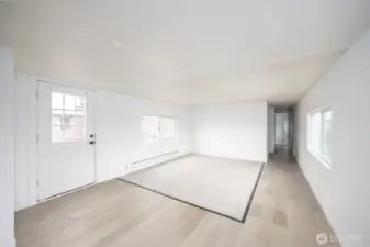 New paint, windows, flooring