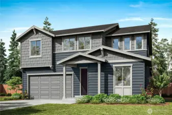 Exterior Rendering of Homesite 358.