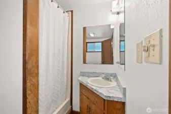 Primary ¾ Bath: Practical and efficient design for comfortable daily use.