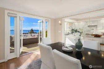 Imagine hosting your next gathering with this backdrop!