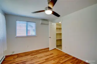 Bedroom #2 w/walk in closet