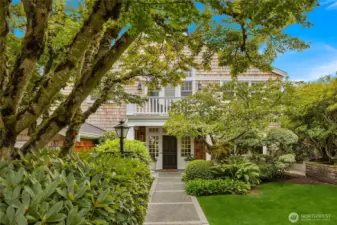 Charming curb appeal, and sited on a quiet street within Broadmoor.