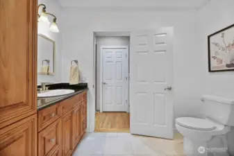 Main floor bathroom