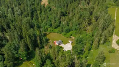 Aerial from the west