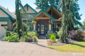 Enjoy living on one floor with only a few steps to the entry and one step down to the garage.