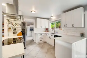 Updated cabinets and SS appliances