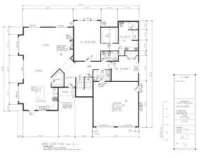 Proposed Main Floor Plan