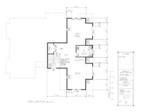 Proposed Upper Floor Plan