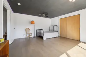 Bonus room is currently being used as a 4th BR. Behind the closet doors is a huge walk-in closet!