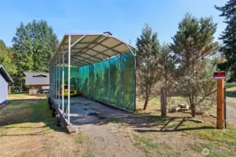 Covered RV parking