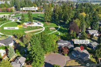 So close to popular 132nd Square Park, with easy access through pathway only one street over.