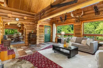 Attention to Detail - Custom Built Log Home!