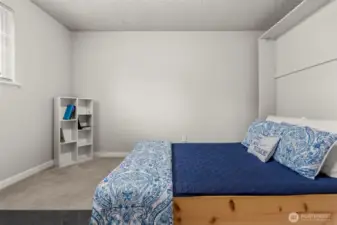 Bedroom 3 with murphy bed that can stay with home for free