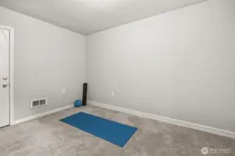 Finished room off the garage could be 4th bedroom, office, play area