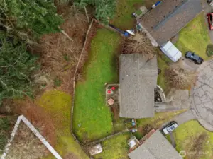 Large lot which backs up to permanent greenbelt