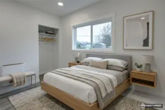 Second Bedroom - Virtually Staged