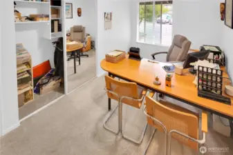 Closets have organizers.