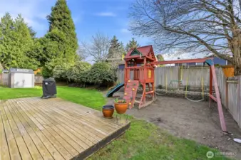 Backyard looking Eastward