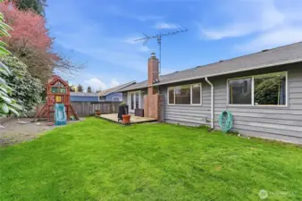 Backyard looking North westerly